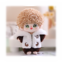 Fabrication de peluches OEM, peluche de 10 cm, poupée en peluche, poupée Kpop, poupée d'idole coréenne, poupée Kpop personnalisée