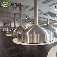 Tiantai 35000 KL capacité annuelle usine de brassage de bière 35 millions de litres équipement de brasserie de bière industrielle