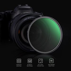 Filtre d'objectif d'appareil photo Black <span class=keywords><strong>Mist</strong></span> Neewer 77mm, diffusion noire 1/4, effet cinéma rêveur - Product Image 4