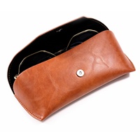 Bestpackaging étui à lunettes personnalisé étui à lunettes magnétique en cuir avec logo nuances lunettes de soleil étui d'emballage