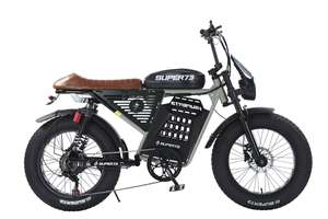 Vélo Électrique à Prix d'Usine, Design Simple et Élégant, en Acier <span class=keywords><strong>Carbone</strong></span>, Écologique, Vélo Tout-Terrain Électrique 48V - Product Image 5