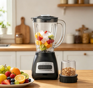 <span class=keywords><strong>Licuadora</strong></span> Eléctrica 2 en 1 para Smoothies, Nueces y Especias, con Molinillo para Frutas Secas, en Oferta - Product Image 2