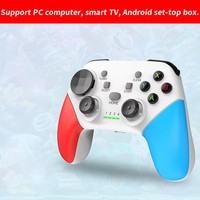 Manette de jeu mobile sans fil 2,4 G avec vibration, dongle USB BT, fonction Turbo pour PS5, PS4, PS3, Switch, PC, Android, iOS, TV