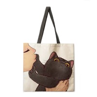 Tas Belanja Kanvas Katun 10oz 12oz Grosir, Dapat Digunakan Kembali, Untuk Luar Ruangan, Sablon Sutra, Warna Sesuai Pesanan, Logo Kustom