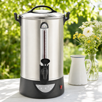 Distributeur d'eau chaude à ébullition rapide en acier inoxydable de grande capacité 20L pour banquet, cantine, cuisine, restaurant