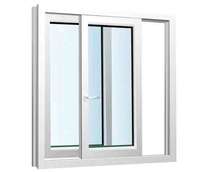 Fenêtre en vinyle de sécurité à double vitrage, fenêtre UPVC au design moderne, verre trempé, fenêtre en PVC pour maison, appartement, balcon, sécurité
