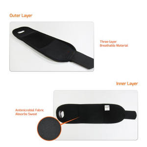 Penjepit pergelangan tangan Neoprene nyaman untuk orang dewasa dengan bungkus kompresi Arthritis dan dukungan Tendinitis - Product Image 3