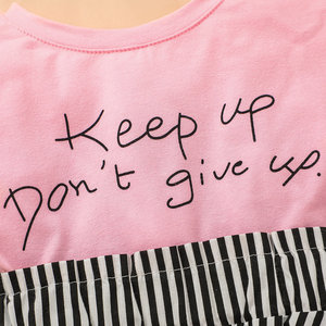 Le ragazze vestono il disegno manica corta vestiti per bambini le bambine vestito Casual - Product Image 3