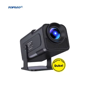 Topleo 1080P Android 11 Projector 390ANSI HY320 Cinema Outdoor Screen Video 1080p LCD Home Smart Hy320 Mini 4k Android Projector