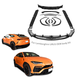 Kit de Carrocería para Lamborghini URUS MSY de Fibra de Carbono Seca: Parachoques Delantero y Trasero, Faldones Laterales, Cejas de Rueda, Alerón Trasero y Alerón de Techo - Product Image 1