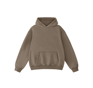 Sudadera con Capucha Extra Grande de Alta Calidad, 500 GSM, Algodón Grueso, Lisa, Unisex, con Logotipo Personalizado, Sudadera de Felpa Francesa para Hombre - Product Image 5