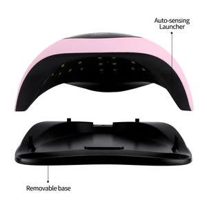 Lámpara UV LED de <span class=keywords><strong>120W</strong></span> para Uñas con Asa, Logotipo Personalizado, Secador de Uñas de Gel de Curado Rápido para Salones, Venta al Por Mayor - Product Image 4