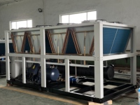 Refroidisseur industriel de qualité alimentaire pour équipement de concentration de jus, unité de refroidissement pour ligne de production de jus de fruits