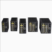 Cisco IE-3100-8P2C-E Switch Industrial Gigabit de 8 Puertos PoE+ 240W con Presupuesto PoE para Cámaras IP PTZ, WiFi AP, Riel DIN -40~75 ° C
