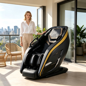 Zhouqi Advanced 4D Shiatsu <b>Chair</b> Airbag Wrap With Auto Scan and <b>Zero</b> <b>Gravity</b> for Stress Relief Spa ZQ3910 1. Next-Gen - Product Image 5