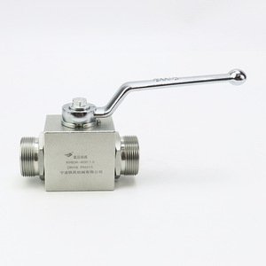 วาล์วบอลเกลียวนอกแบบสองตำแหน่งสามทาง ความดันสูง รุ่น KHB3K-M30*1.5 ผลิตจากเหล็กกล้าคาร์บอนโดยผู้ผลิต - Product Image 3