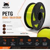 Material de Impresión 3D PETG Resistente para Piezas Automotrices, Componentes de Robótica y Modelos Industriales