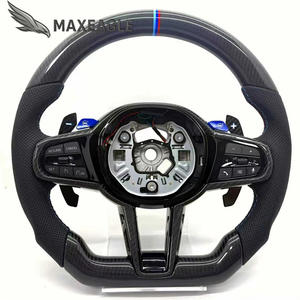 Кастомизированный руль из карбона и кожи для BMW G-серии G01 G02 G05 G06 G30 G80 - Product Image 1