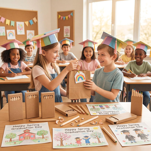 Lápices de Colores Promocionales Personalizados de 3.5 Pulgadas, Mini Juego de Lápices de Colores con Logotipo Personalizado, Lápices de Madera con Caja de Papel Kraft - Product Image 5