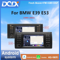 Radio para Auto Android de 7 Pulgadas para BMW E39 E53 (1995-2003), con CarPlay Inalámbrico y Android Auto, Navegación GPS BT, Unidad Principal Multimedia