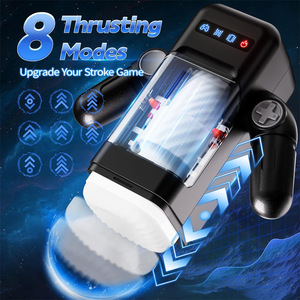 Godemiché vibrant automatique <span class=keywords><strong>chauffant</strong></span> pour homme avec support de téléphone, étanche en TPE, pour masturbation vaginale - Product Image 6