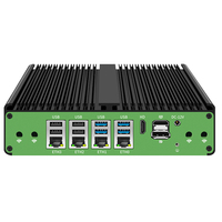 Mini PC industriel robuste avec module 4G, passerelle embarquée, compatible Mikrotik, Pfsense, Linux Ubuntu, GPIO, 8 ports USB, 6 ports COM, processeurs I3 7101U, I5 8251U, I7 8551U