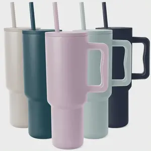 Top Sản phẩm bán chạy trên 2024 Tùy Chỉnh Cà phê du lịch cup với logo 40 ounce Tumbler với xử lý