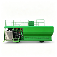Machine d'hydrosemeuse à grande capacité à économie d'énergie, pulvérisateur de liquide, pompe à moteur 20 kW, capacité 600 litres pour pelouse de parc et espaces verts