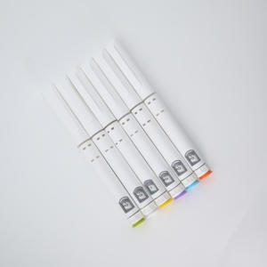 <b>White</b> Disposable Plastic Personal Care <b>Pen</b>, Clean Minimalist Design for Easy Daily Use and Liquid Application - Product Image 6