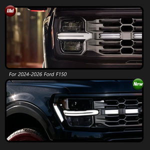 TYPY for 2024-2026 Ford F-150 Raptor headlight assemblies: LED <b>projector</b> headlights with daytime running <b>lights</b> and turn signals - Product Image 3