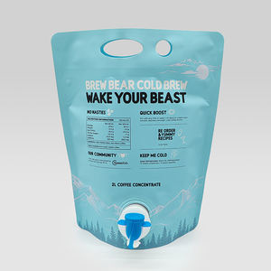 <span class=keywords><strong>กาแฟ</strong></span>สกัดเย็นเข้มข้น 2 ลิตร <span class=keywords><strong>แบบ</strong></span>ซอง-ใช้ซ้ำได้ ปิดผนึกแน่น พร้อมวาล์วสำหรับเก็บรักษาความสดของ<span class=keywords><strong>กาแฟ</strong></span> - Product Image 2