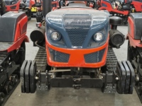 Fonctionnement de la télécommande tracteur à chenilles Compact multifonction avec cultivateur rotatif