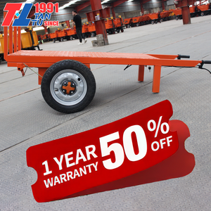 Электрическая тележка-платформа для перемещения грузов на открытом воздухе - Product Image 2