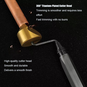 Outil de débavurage et de finition HD-1/2 – Lame haute performance pour chanfreinage de trous intérieurs et finition de tuyaux en cuivre - Product Image 4