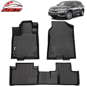 Alfombrillas para todo clima compatibles con Acura RDX 2016-2018 con asientos eléctricos de 8 posiciones, alfombras de TPE moldeadas en 3D, impermeables - Product Image 1