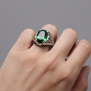 <span class=keywords><strong>Anelli</strong></span> da Uomo in Argento Sterling 925, <span class=keywords><strong>Anelli</strong></span> <span class=keywords><strong>Turchi</strong></span> di Lusso con Cristalli e Zirconi - Product Image 2