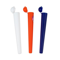 Tube porte-cigarette conteneur Tubes hermétiques personnalisés Tube supérieur Pop en plastique
