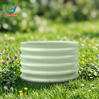 Kit de jardinière surélevée en métal, bac à plantes surélevé pour légumes, fleurs et herbes
