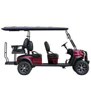 CE Approved 6 Passenger Electric Utility Vehicle Golf Cart Enclosed Design