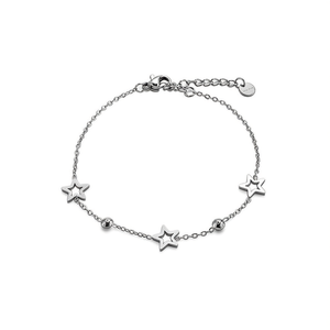 Amy Amy Star <b>Charm</b> Bracelet 925 Silver Chain Minimalist Women's Everyday Wear - Product Image 6