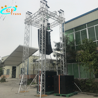 Celosía de aluminio para sistema de sonido altavoz cercha línea Sistema array