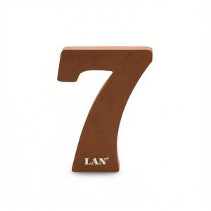 Adesivo da parete decorativo con lettera numero 7 da 15 cm - Product Image 1