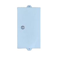 Boîtier de distribution électrique en acier IP54 personnalisé avec porte intérieure et serrure pour une sécurité accrue YQBOX