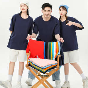 T-shirt unisexe de qualité supérieure en coton 100% avec logo personnalisé, jersey basique pour hommes, tissu tricoté en vrac uni avec impression numérique - Product Image 4