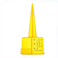 Pluviomètre de jardin Outil de mesure de l'eau en plastique pour l'extérieur Instrument d'arrosage réutilisable pour jardin, pelouse, arrière-cour