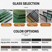 Fenêtre à battant en aluminium à rupture de pont thermique, verre Low-E à contrôle solaire, résistante à la chaleur, étanche, pour zones tropicales et Moyen-Orient, OEM CE