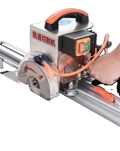 Machine de découpe portable pour carreaux, dalles et céramiques avec rail de guidage, pour chanfreinage de carreaux et découpe de marbre - Product Image 1