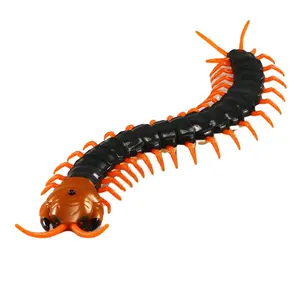 1 DOZEN 11.0" STRETCH BUG EYED TOY CENTIPEDE party favors insects animals