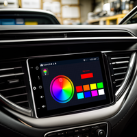 Radio Mobil PX6 Android 10.1 inci Layar Putar Stereo Mobil Dengan Kamera Mundur GPS 2Din Android Autoradio