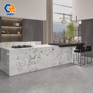 Azulejos de Gran Formato Antibacterianos Modernos en Gris Mate de 800x2600 mm, Piedra Sinterizada para Pisos, Paredes, Bordes, Baños y Hoteles - Product Image 6